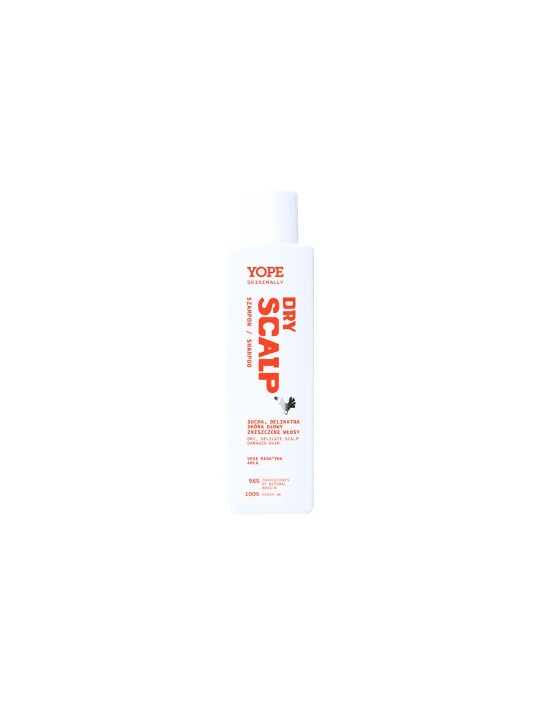 Champú natural para cuero cabelludo seco y delicado, cabello dañado - Skinimally - Yope
