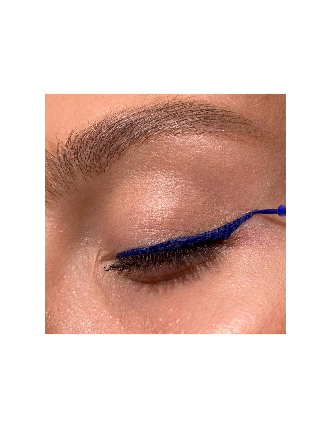 Delineador líquido de ojos waterproof hipoalergénico Aura del Sol 02 Cobalt - Bell Hypo