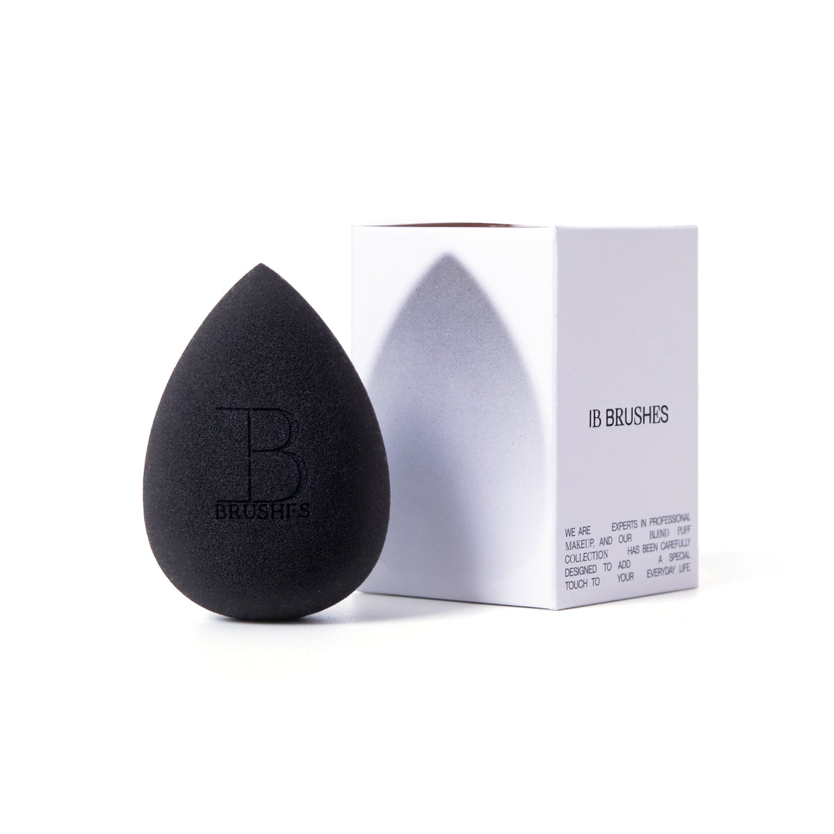 Esponja forma de gota negra - IBbrushes