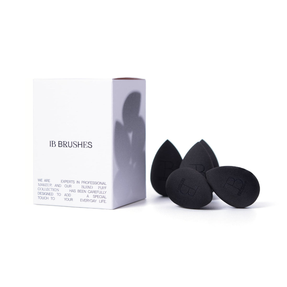 Set mini esponjas negras - IBbrushes
