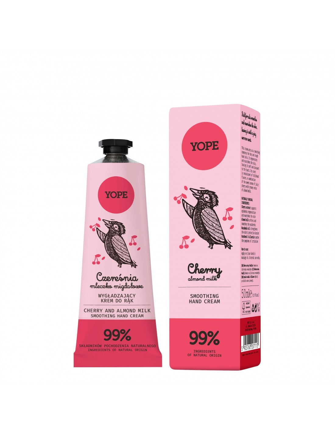 Crema de manos - Cereza y Leche de Almendra - YOPE
