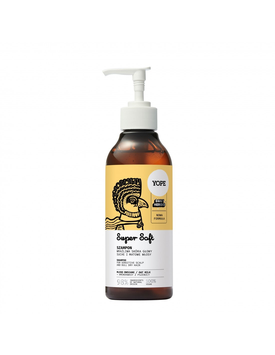 Champú para Cabello Delicado o Seco – Super Soft Daily Heroes - YOPE