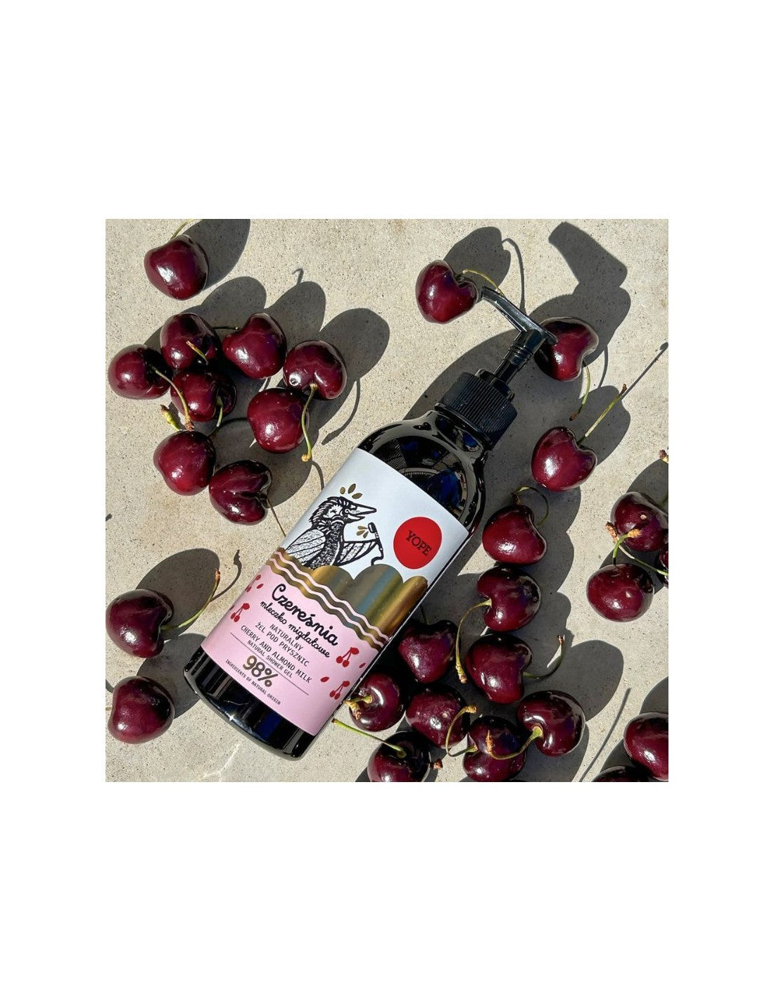 Gel de Ducha - Cereza y Leche de Almendra - YOPE