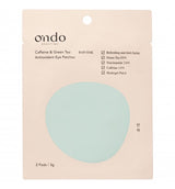 2 Pieces - Caffeine & Green Tea Antioxidant Eye Patches - Ondo Beauty 36.5