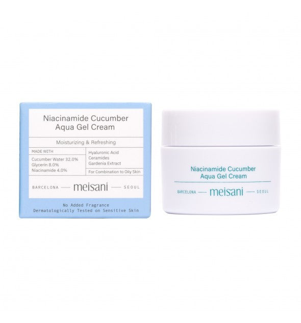 Niacinamide Cucumber Aqua Gel Cream (Mini 15ml) - Meisani