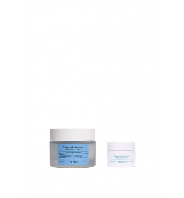 Niacinamide Cucumber Aqua Gel Cream (Mini 15ml) - Meisani