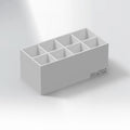 MY BIG FLEX-POT 8 SECTION WHITE - MYKITCO