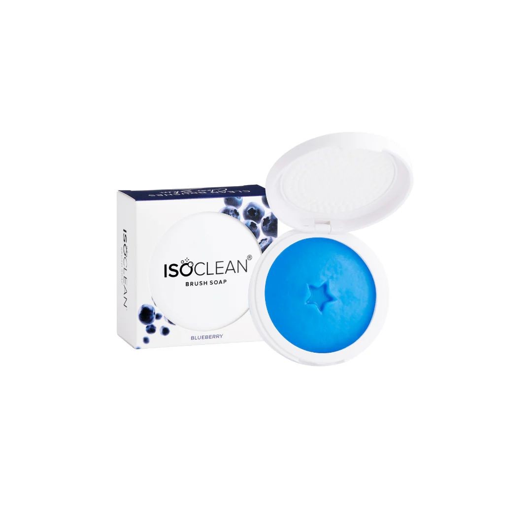 Jabón limpiador de brochas Blueberry - ISOCLEAN