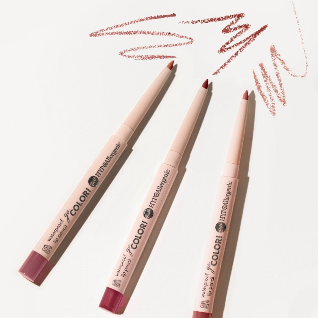 Lápiz de labios hipoalergénico waterproof Go Color! 01 Charming - Bell Hypo