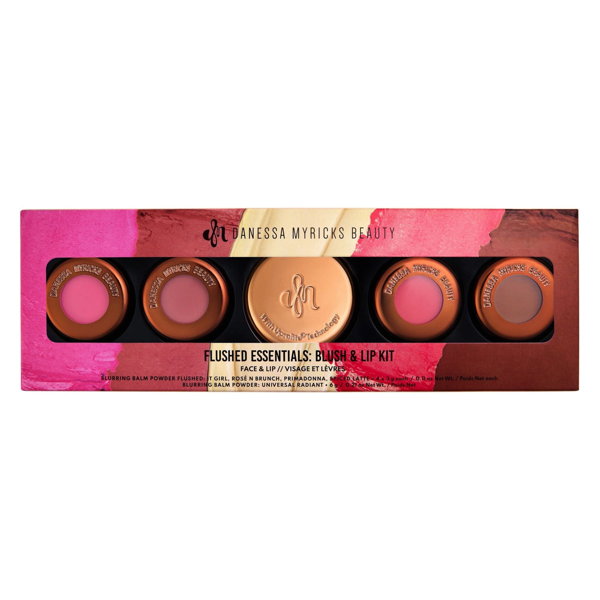 Yummy Skin Flushed Essentials: Blush & Lip Kit - DANESSA MYRICKS BEAUTY