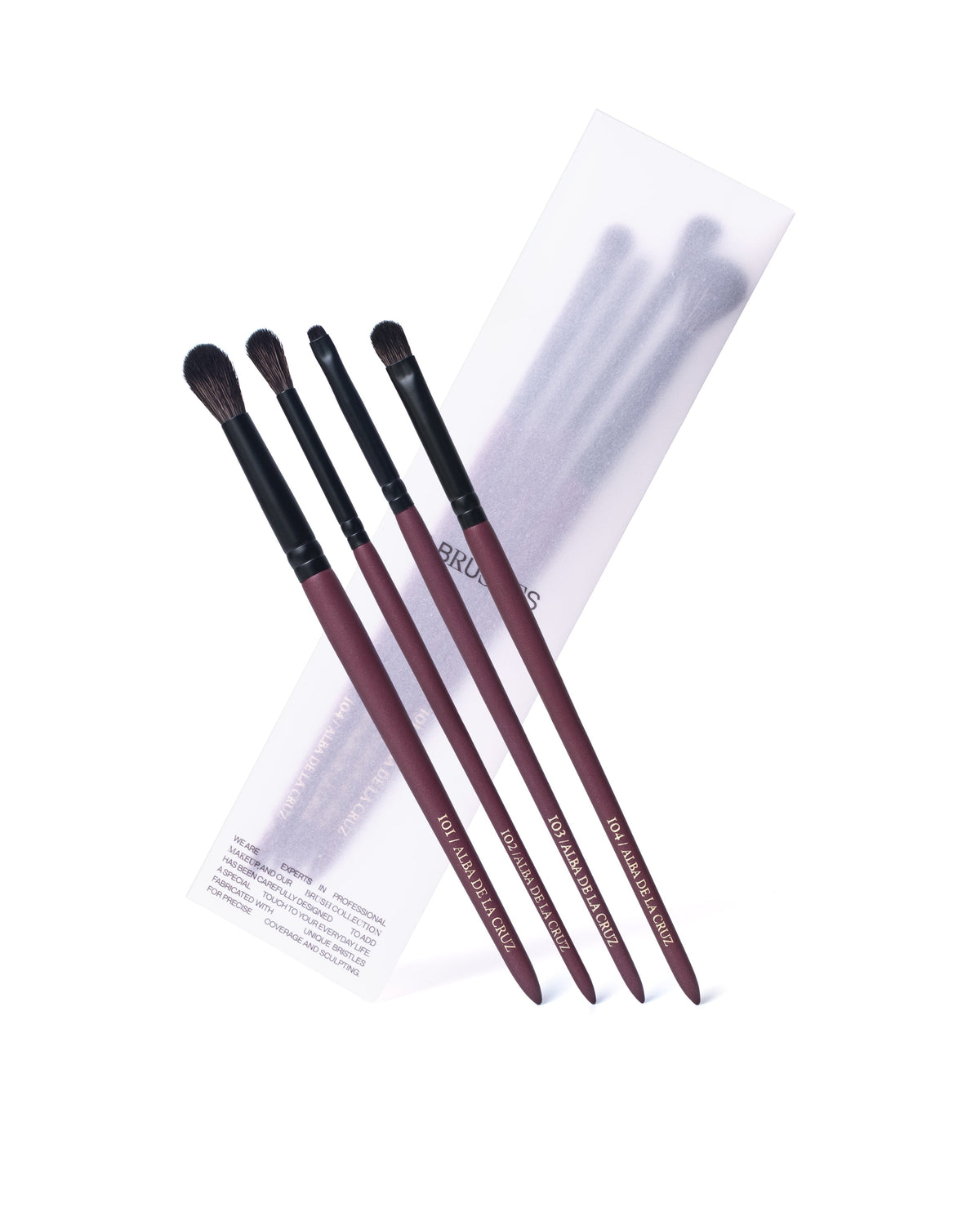 Set pinceles ojos - IBbrushes x Alba de la Cruz