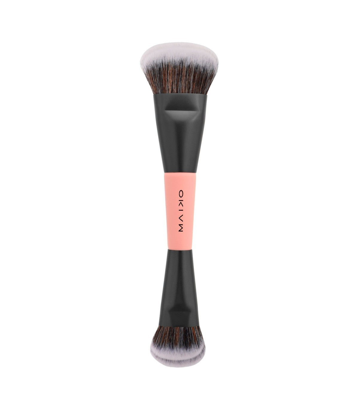 DUO TWIST DT1 - Brocha doble con doble lengua para base y corrector - MAIKO