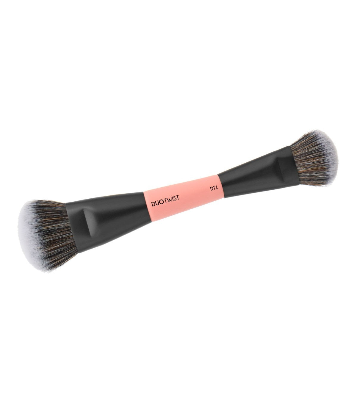 DUO TWIST DT1 - Brocha doble con doble lengua para base y corrector - MAIKO