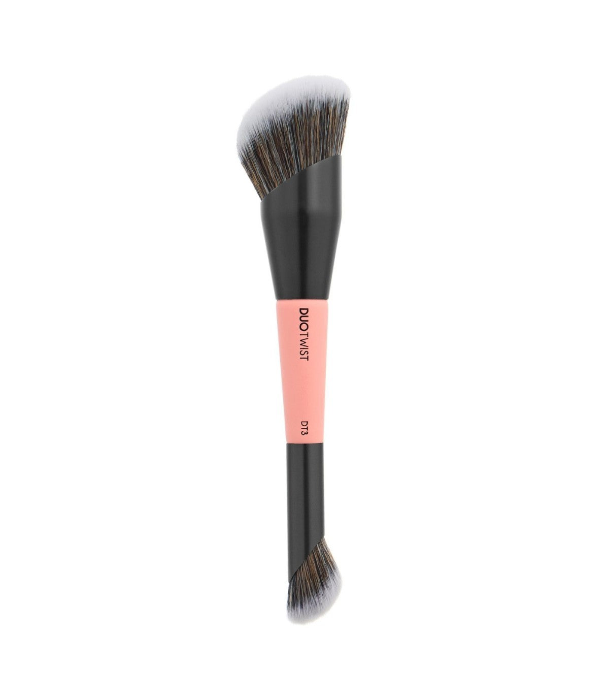DUO TWIST DT3 - Brocha doble biselada para contornear y corregir - MAIKO