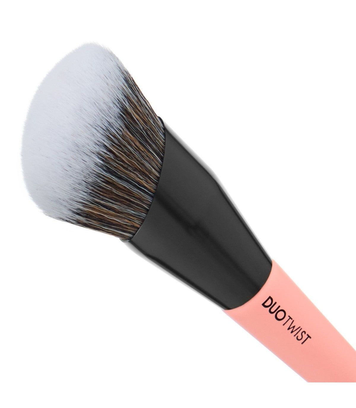 DUO TWIST DT3 - Brocha doble biselada para contornear y corregir - MAIKO