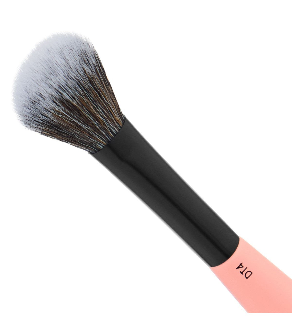 DUO TWIST DT4 - Brocha doble para colorete en crema e iluminador - MAIKO