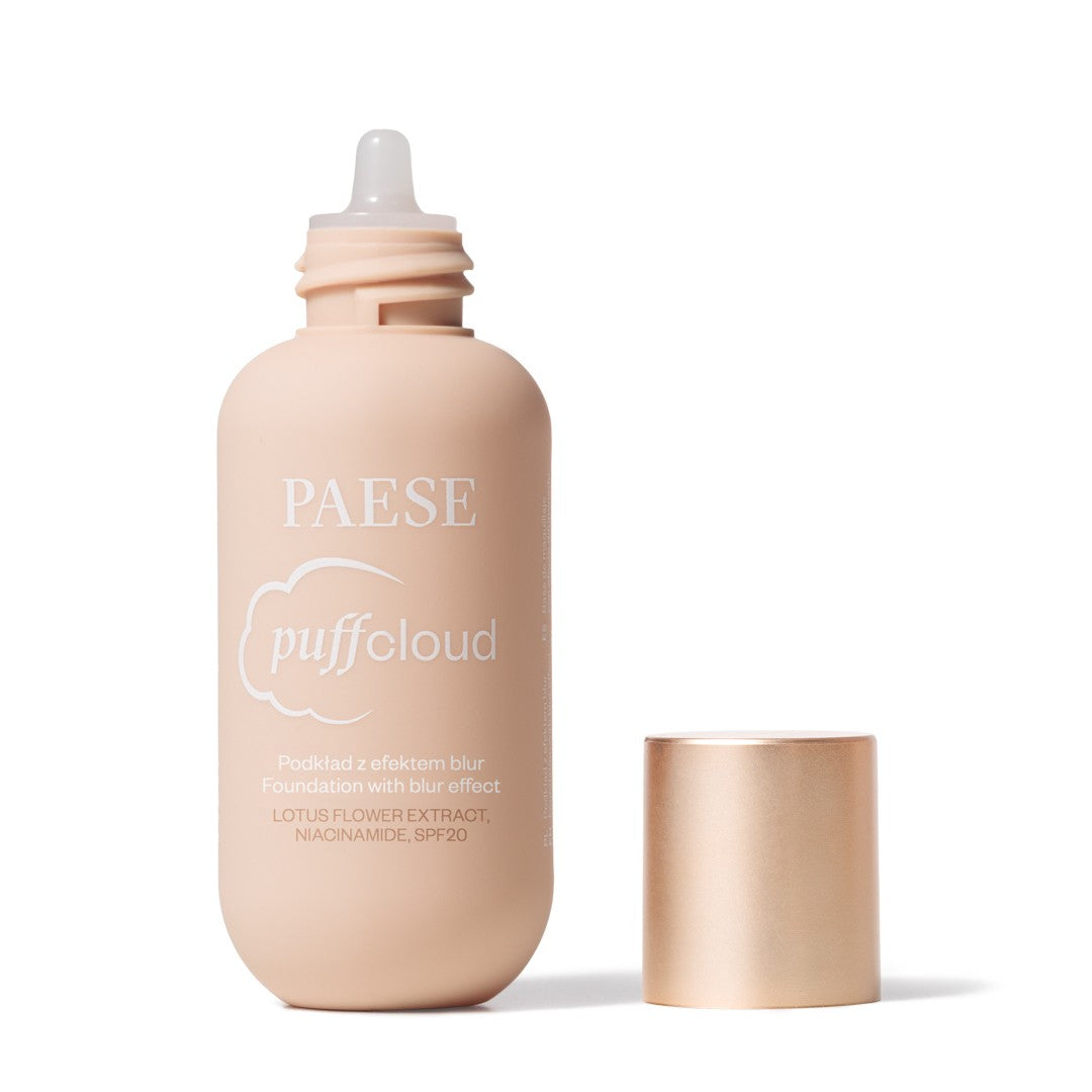 Puff Cloud foundation with blur effect - 01 Light Beige - PAESE
