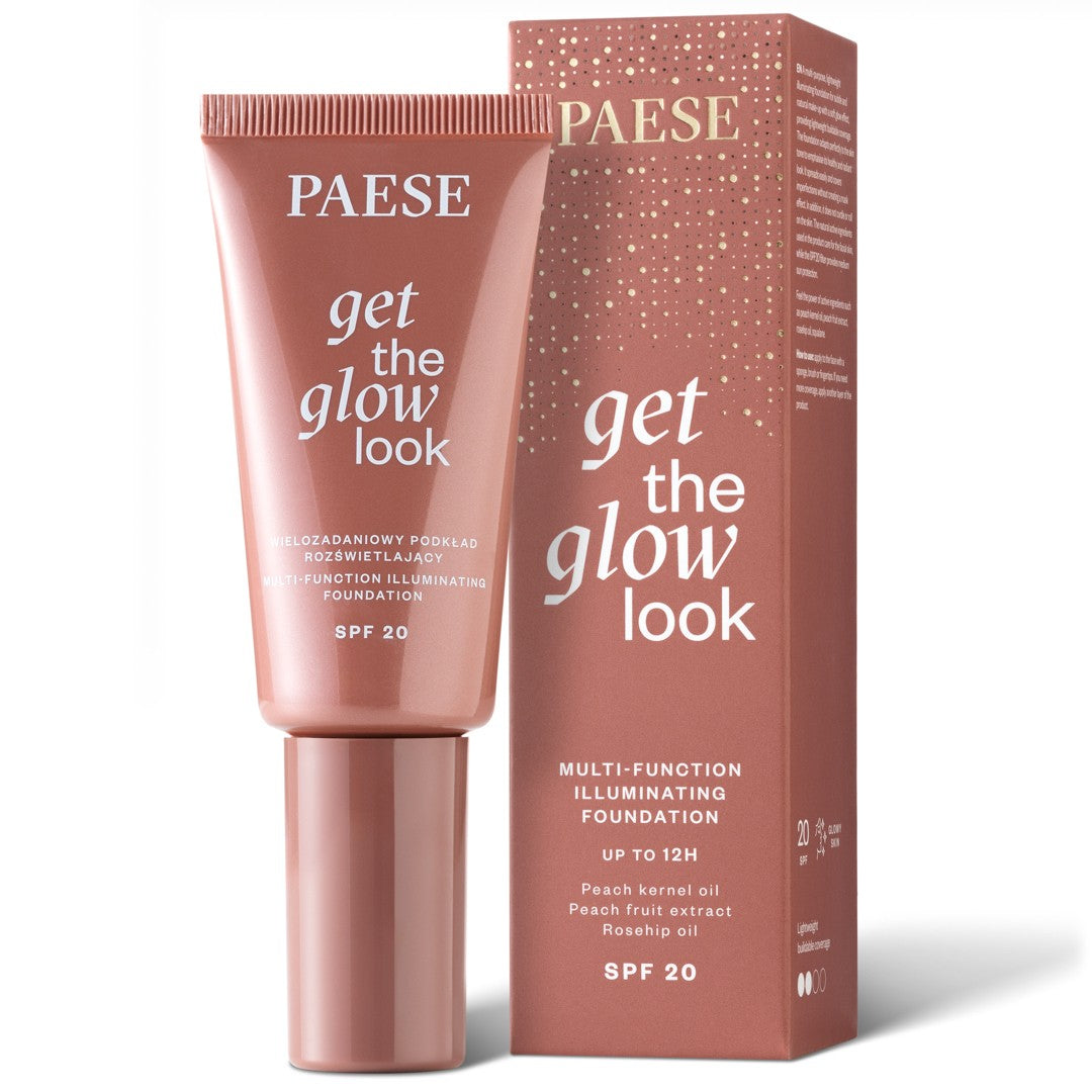 Get The Glow Look Multi-function Illuminating Foundation - 2N Sand Beige - PAESE