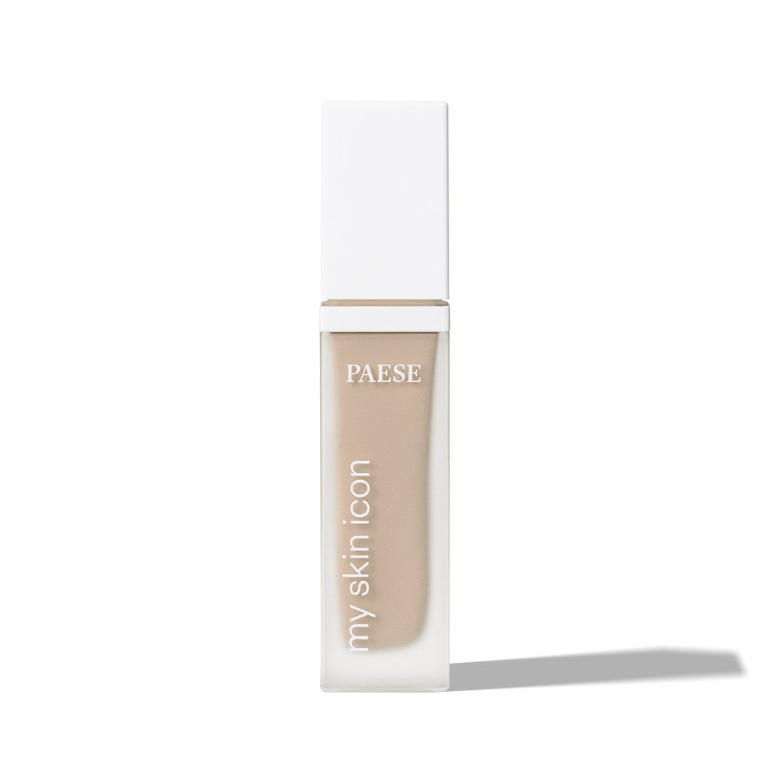My Skin Icon Mattifying Foundation with Satin Finish - 0.5N Porcelain  - PAESE