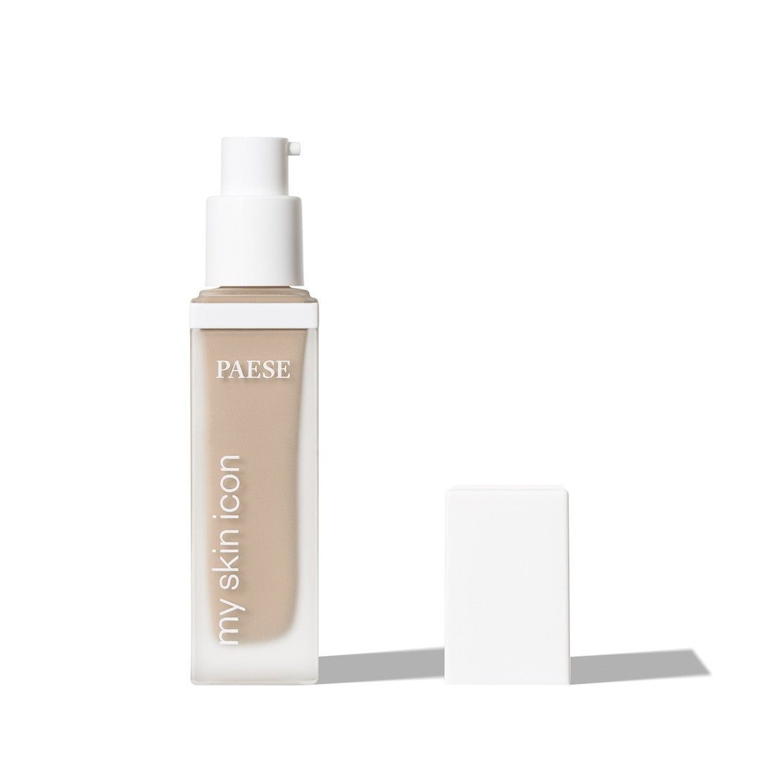 My Skin Icon Mattifying Foundation with Satin Finish - 0.5N Porcelain  - PAESE
