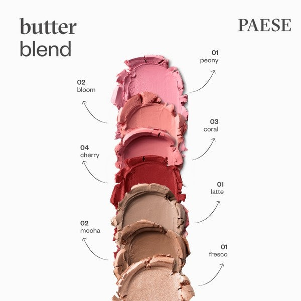 Butter Blend Blush Stick - 04 Cherry - PAESE