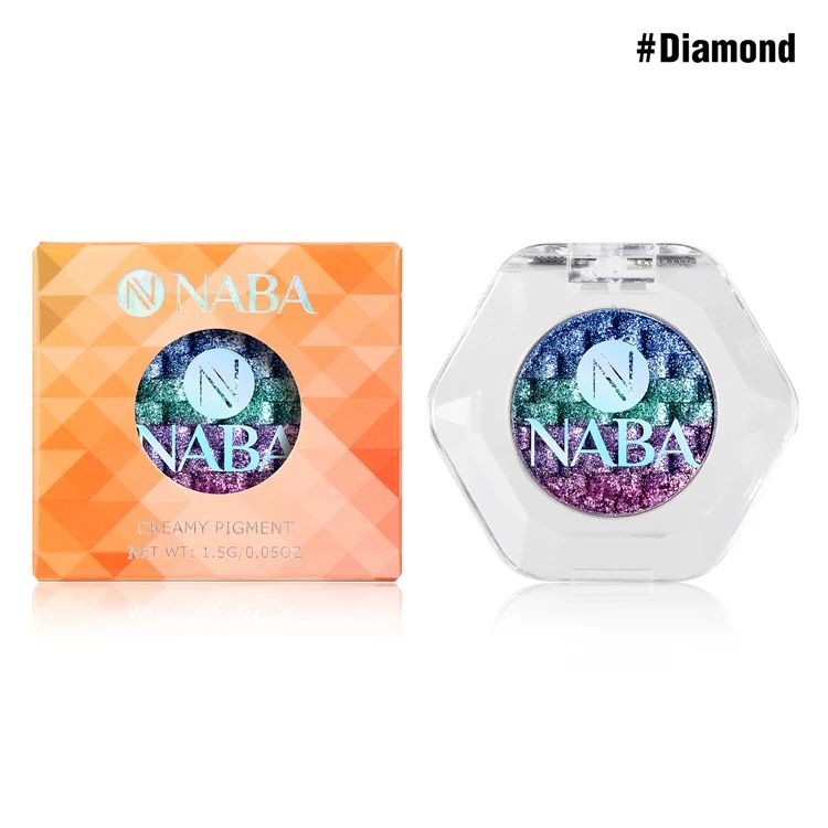Rainbow Creamy Pigment - Diamond - Naba Cosmetics