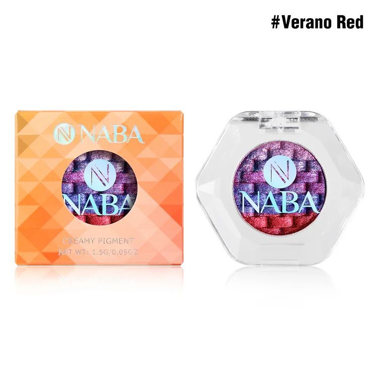 Rainbow Creamy Pigment - Verano Red - Naba Cosmetics