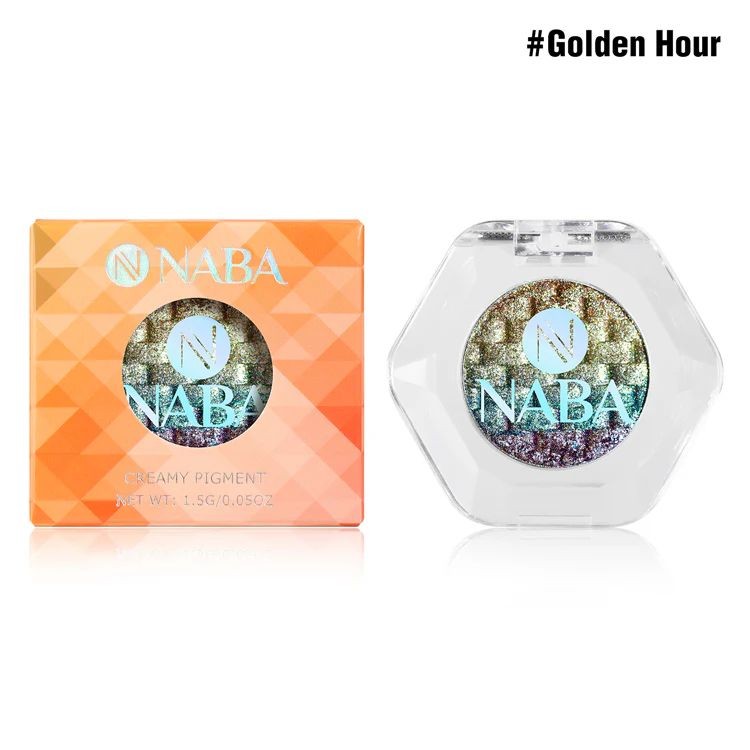 Rainbow Creamy Pigment - Golden Hour - Naba Cosmetics