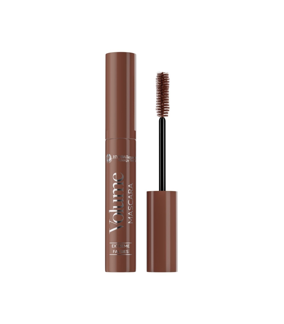 Máscara de pestañas hipoalergénica Volume Extreme Falsies 02 True Brown - Bell Hypo