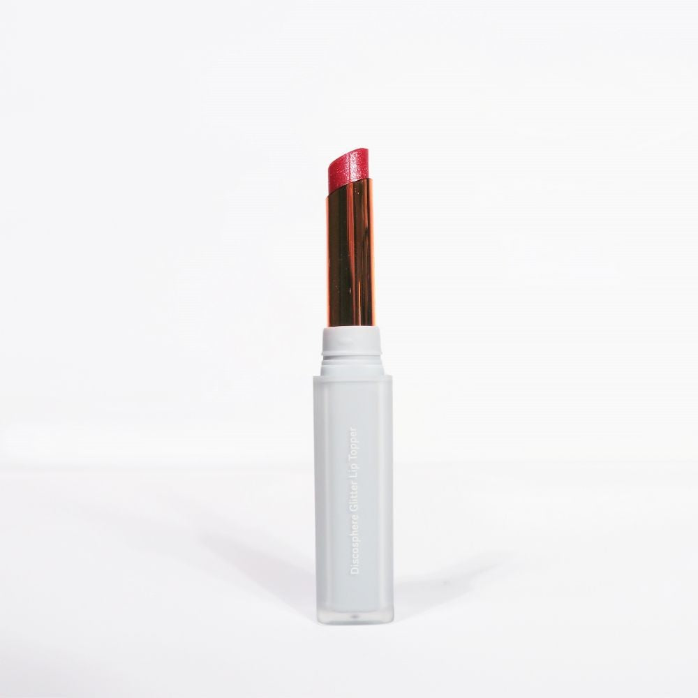 DISCOSPHERE GLITTER LIP TOPPER - Pink in bio - NIMYA BY NIKKIETUTORIALS