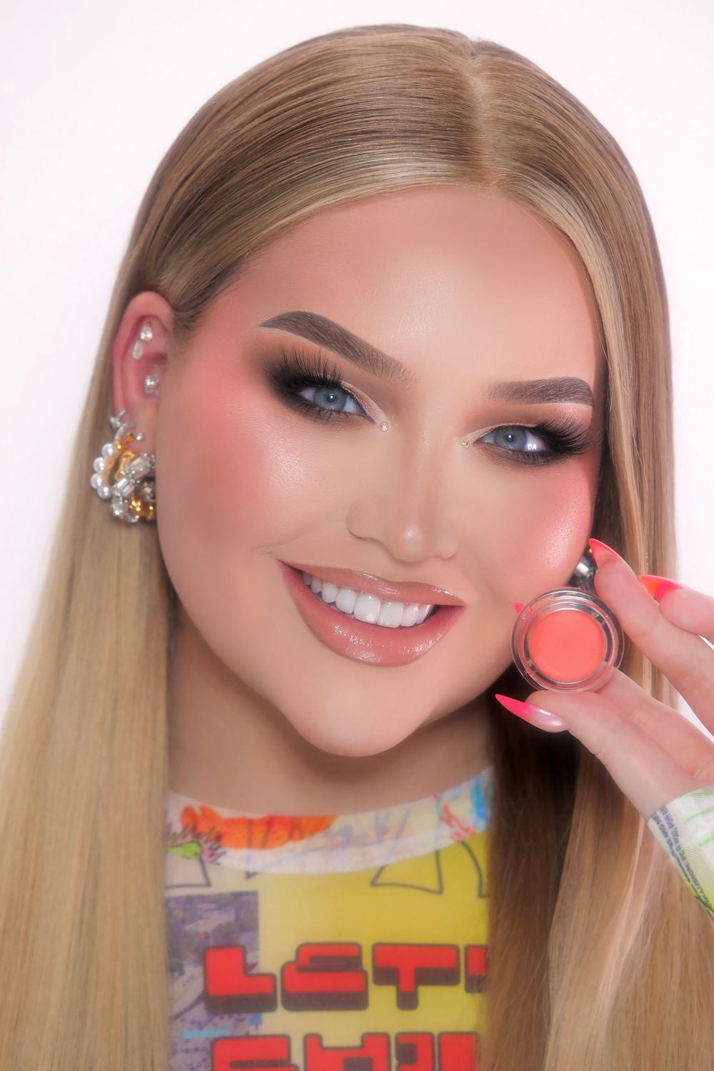CHEEKY FLUSH CREAM BLUSH  - Picture Perfect Peach - NIMYA BY NIKKIETUTORIALS