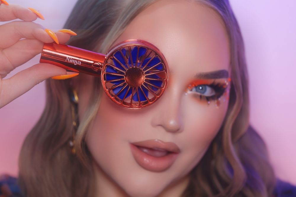 BLOW BEFORE YOU GO FAN (LIMITED EDITION) - NIMYA BY NIKKIETUTORIALS