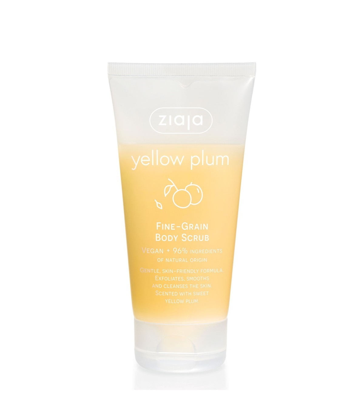 JUICY Exfoliante corporal de grano fino Yellow Plum - Ziaja