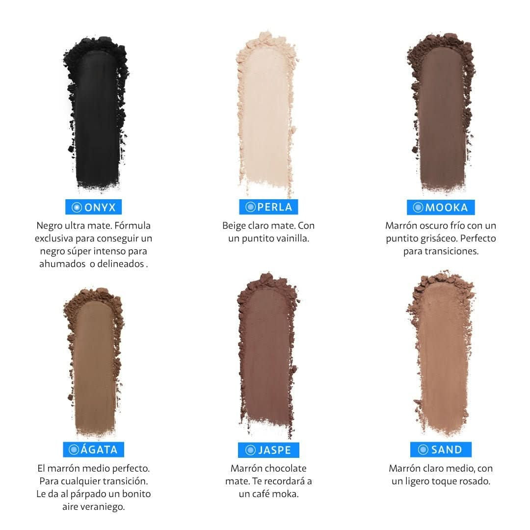 Paleta de sombras - Terra (12 tonos) - SAIGU