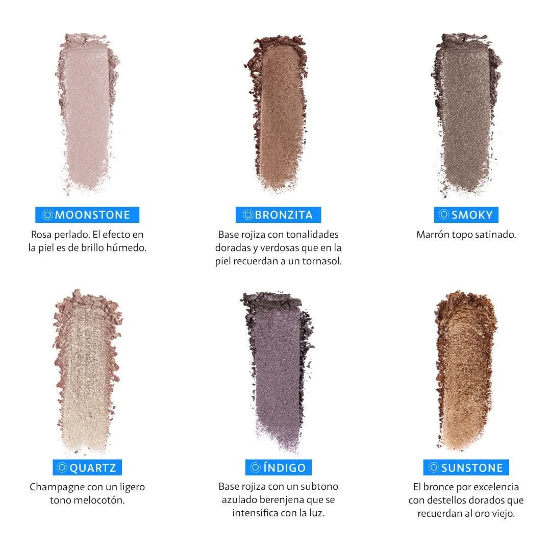 Paleta de sombras - Terra (12 tonos) - SAIGU