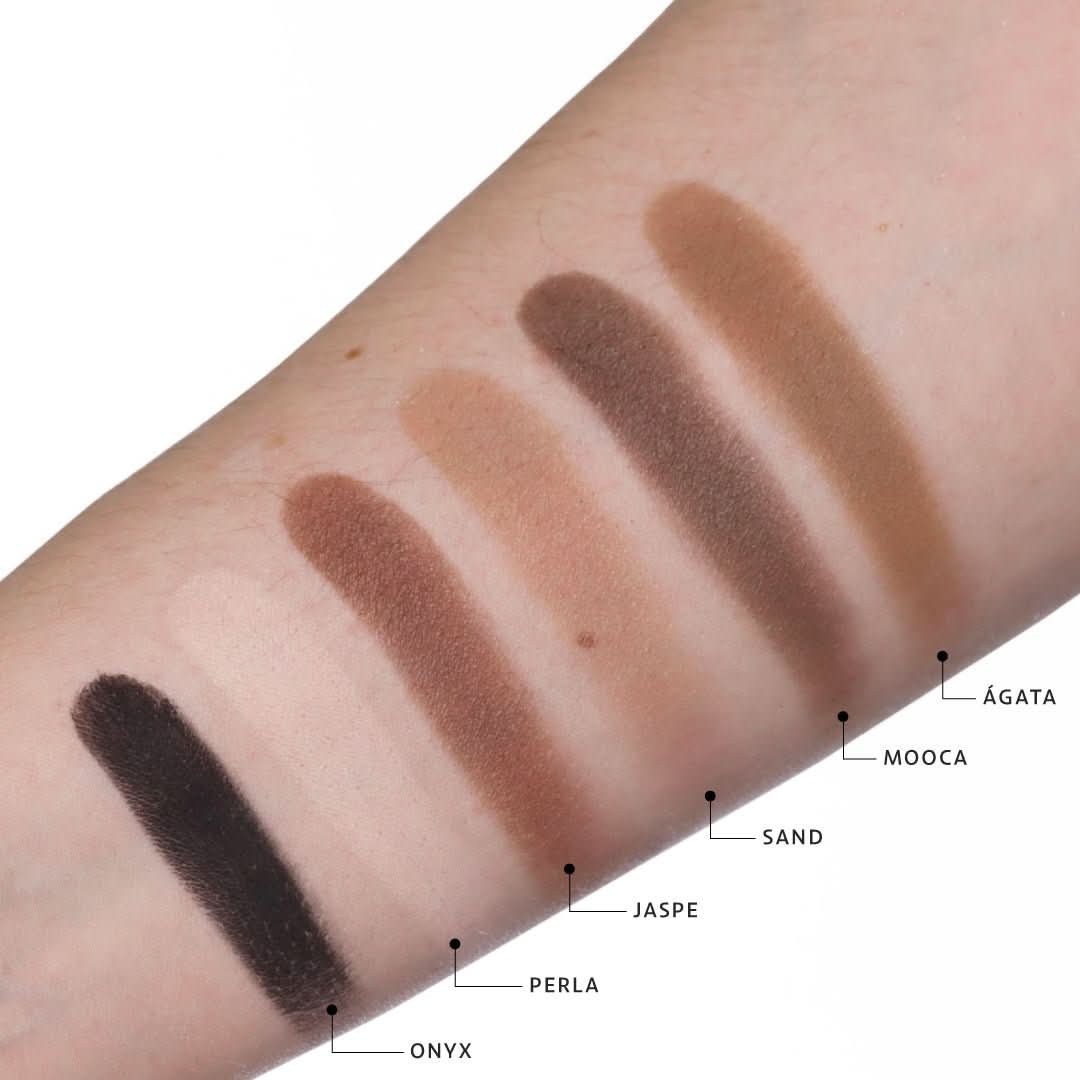 Paleta de sombras - Terra (12 tonos) - SAIGU