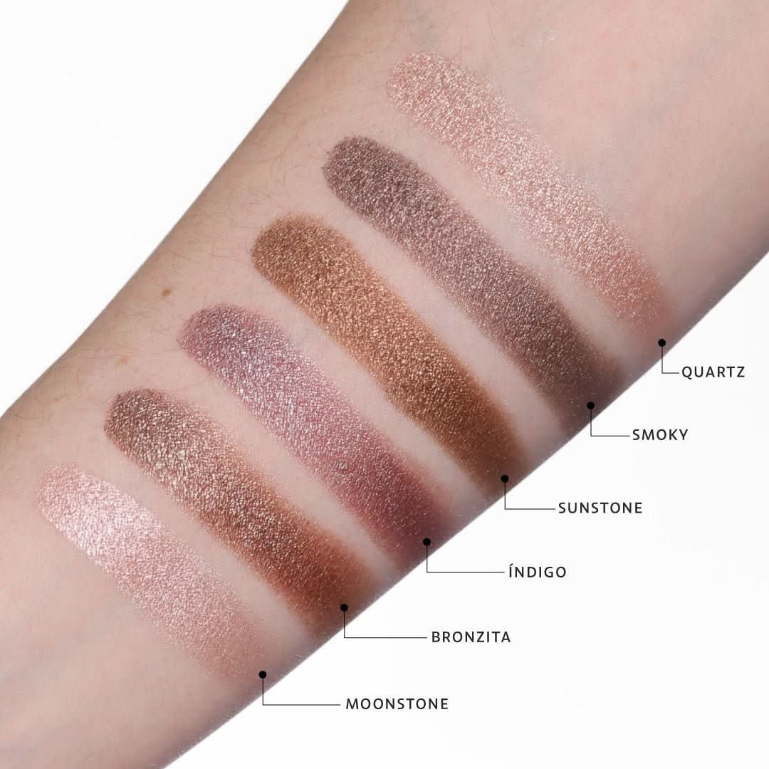 Paleta de sombras - Terra (12 tonos) - SAIGU