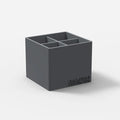 MY SMALL FLEX-POT GREY - 4 SECTION - MYKITCO