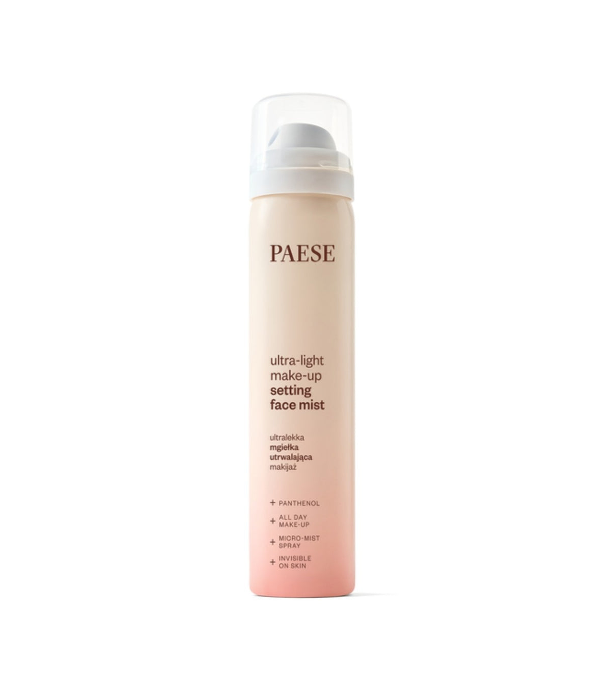 Ultra-light make up setting mist 75ml - PAESE