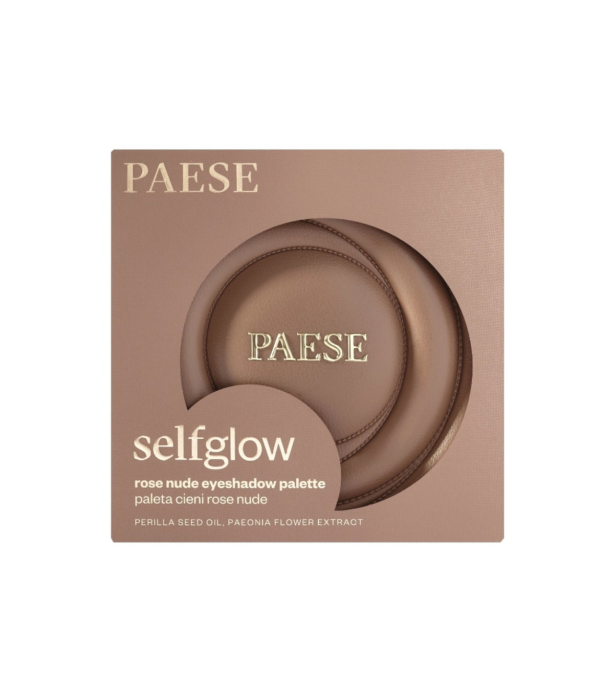 Selfglow Rose Nude Eyeshadow Palette - PAESE