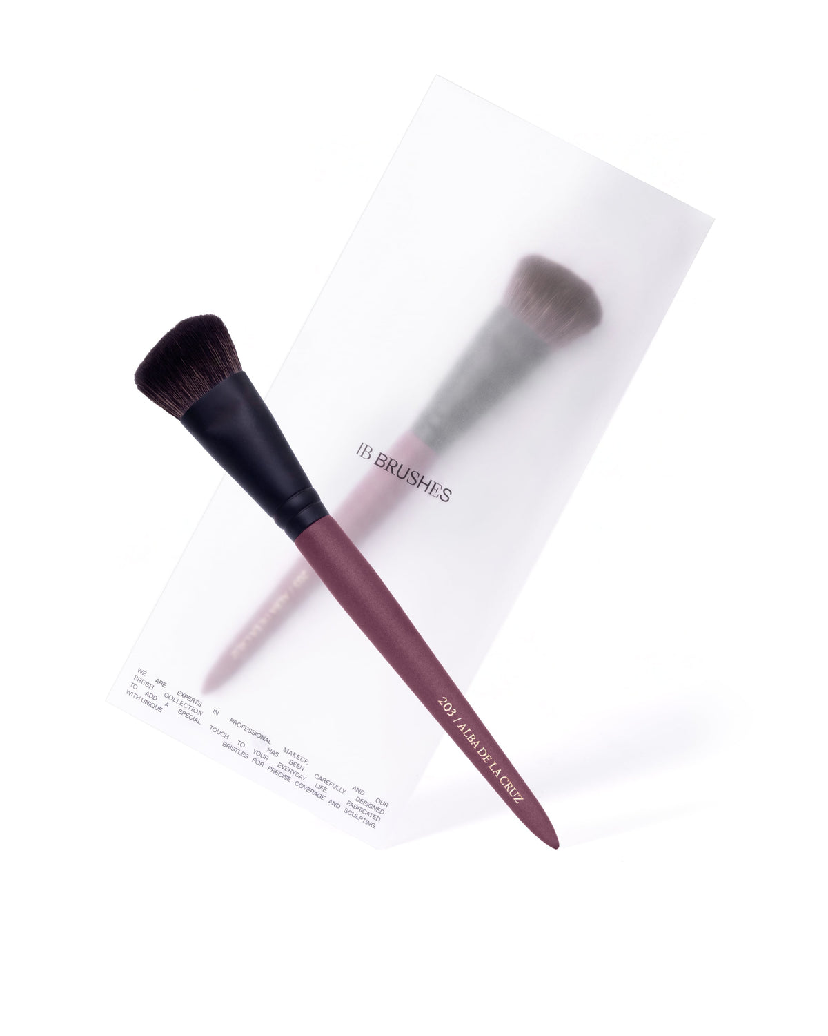 203 - Brocha tupida - IBbrushes x Alba de la Cruz