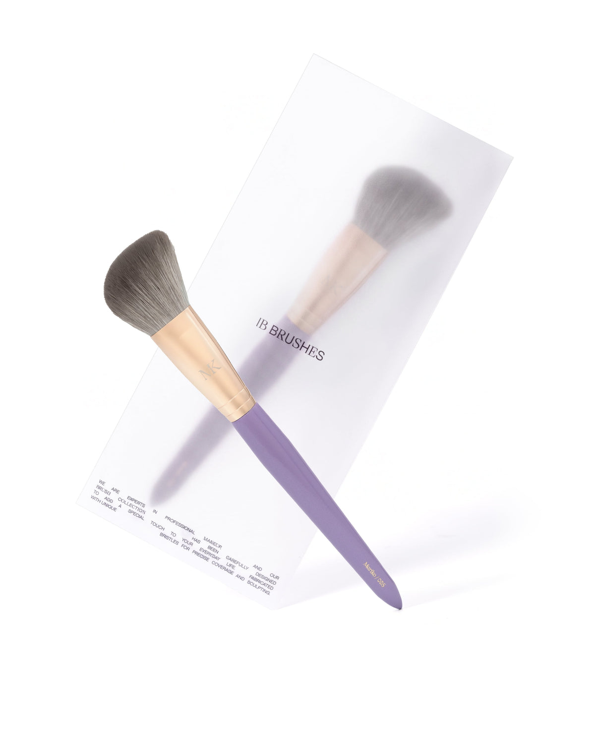 MK005 - Brocha biselada - IBbrushes x Mariko