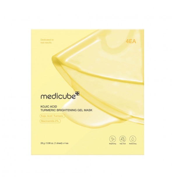 Kojic Acid Turmeric Brightening Gel Mask - Medicube