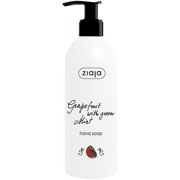 JABÓN PARA MANOS Pomelo y Menta Verde 270 ml - Ziaja