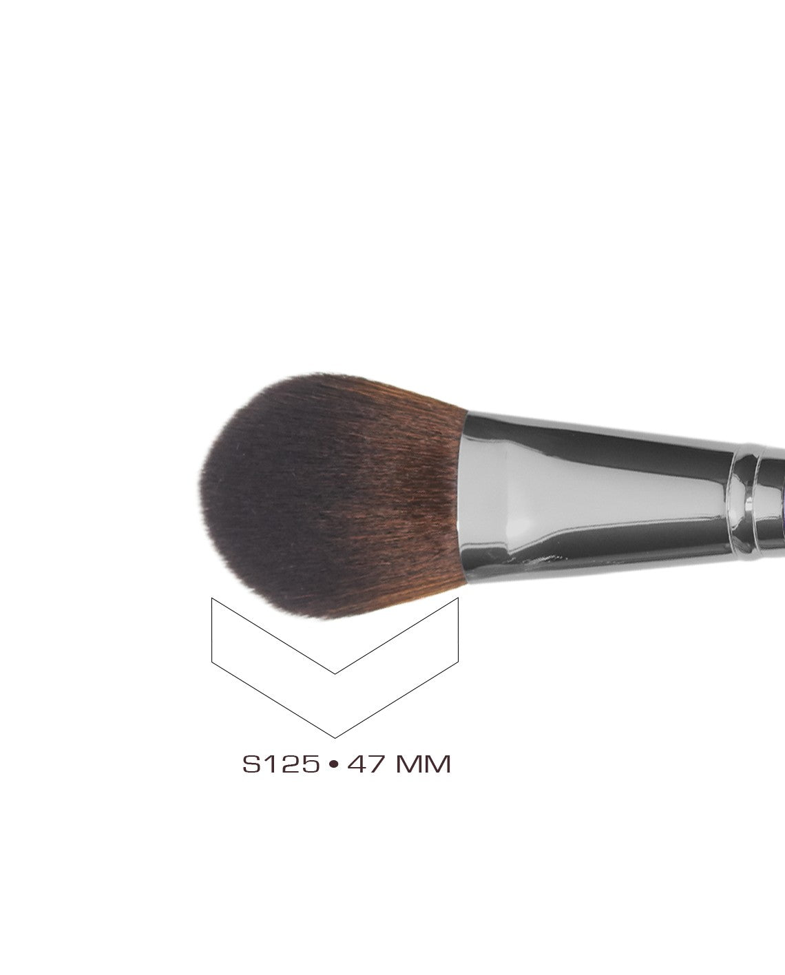 S125 Oval Powder Brush - Cozzette
