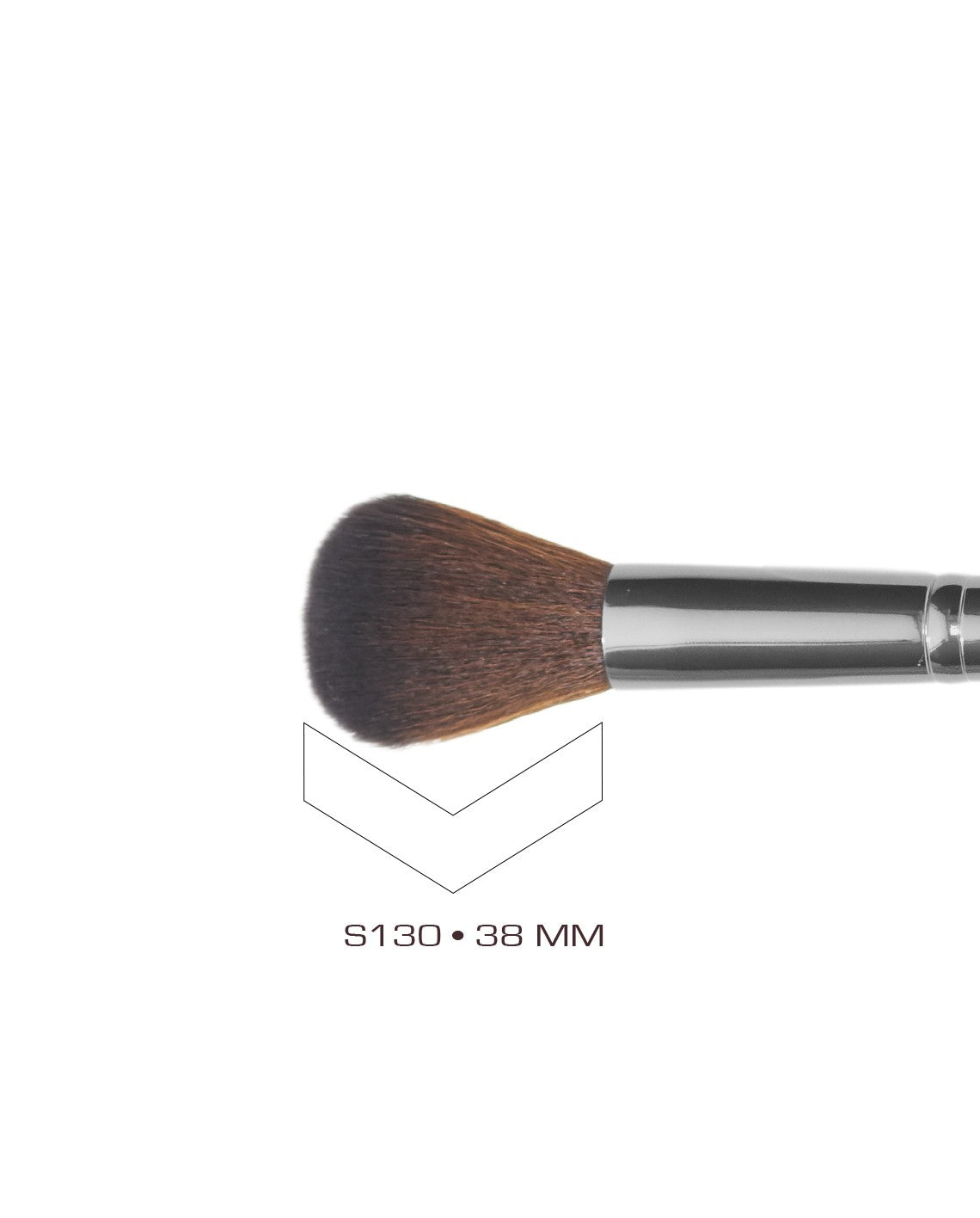 S130 Rounded Blush Brush - Cozzette