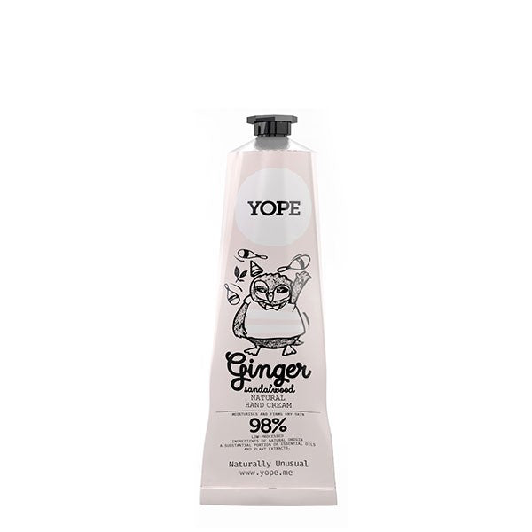 Crema de manos - Jengibre y Sándalo - YOPE