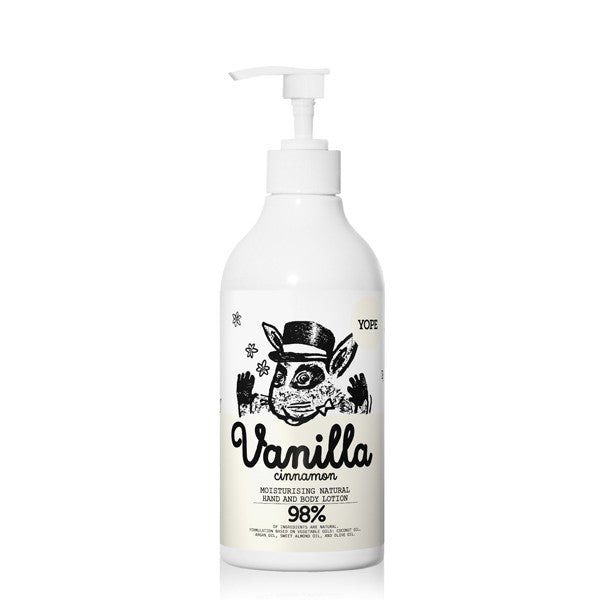 Loción de manos y cuerpo - Vainilla y Canela - YOPE