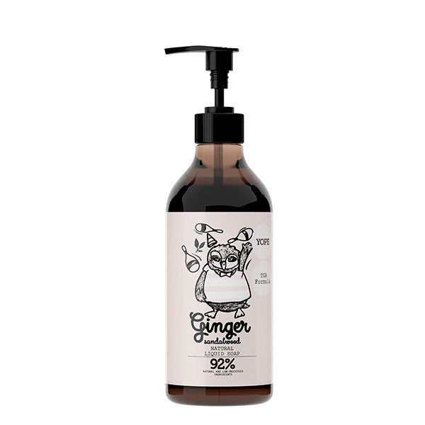 Jabón de manos natural TGA - Jengibre y Sándalo - YOPE