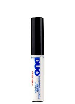 Pegamento de pestañas DUO Quick Set sin latex transparente 5gr - DUO ADHESIVE